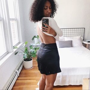 M.A.C x Nasty Gal Open Back Top